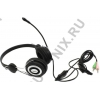 Наушники с микрофоном SVEN GD-330MV <Black-Silver> (шнур 2.4м, с  регулятором громкости)