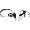 Наушники SVEN AP-010V <Black-Silver> (с регулятором громкости,  шнур 2м)