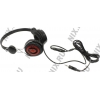 Наушники SVEN GD-330V <Red-Black> (шнур 2.4м,  с  регулятором  громкости)