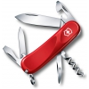 Нож перочинный Victorinox Evolution 10 (2.3803.E) 85мм 14функций красный карт.коробка