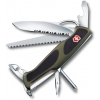 Нож перочинный Victorinox RangerGrip 178 (0.9663.MWC4) 130мм 12функций зеленый/черный карт.коробка