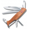 Нож перочинный Victorinox RangerWood 55 (0.9561.63) 130мм 10функций дерево карт.коробка