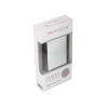 Внешний аккумулятор POWEROCKS Power Bank 9000mAh, USB 2.1A, серебро