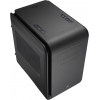 Корпус Aerocool DS Cube Window Black (чёрный, с окном) , mATX, без БП, 2x USB3.0 + 2x USB2.0, бесшумный, сталь 0.8мм, вент-ры: 1х 20см и 1х12см. (4713105952261)