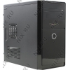 Minitower Exegate <BA-106> Black microATX  500W (24+4пин)