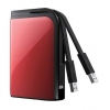 Жесткий диск Buffalo USB 3.0 500Gb HD-PZ500U3R-EU MiniStation Extreme 2.5" красный