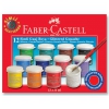 Гуашь Faber-Castell 160404 12цв. 15мл. картон.кор.