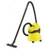 Пылесос Karcher WD 2 EU-l, сухая/влажная уборка, 1000/180 Вт., мешок+циклонный фильтр 12 л., набор насадок (1.629-783.0)