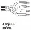 Кабель информационный Belden 1752A F2V1000 кат.5е U/UTP неэкран ПВХ универсальный 305м многопроволочный 7х32 склеинные пары
