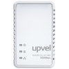 PowerLine адаптер UPVEL UA-251P PowerLine адаптер HomePlug AV 500 Мбит/с с поддержкой IP-TV, 1 LAN порт