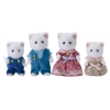 Игровой набор Sylvanian Families "Семья Персидских Котов" текстиль/ПВХ/пластмасса (от 4 лет) (3137)
