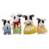 Игровой набор Sylvanian Families "Семья Коров" текстиль/ПВХ/пластмасса (от 4 лет) (3555)