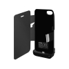 Чехол-аккумулятор EXEQ HelpinG-iF06, чёрный (iPhone 5/5S/5C, 4300 мАч., USB-порт, флип-кейс)