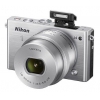 Фотоаппарат Nikon 1 J4 серебристый 18.4Mpix 2.9" 1080p WiFi VR 1030mm f/3.55.6 PD-ZOOM EN-EL22 (VVA213K001)