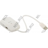 Greenconnection <GC-U2CL01> USB 2.0 Ethernet adapter+USB Hub (10/100Mbps,  3xUSB 2.0)