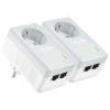 Адаптер TP-Link TL-PA4020PKIT Базовый комплект адаптеров Powerline стандарта AV500/AV600  со встроенной розеткой