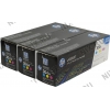Картридж HP CF372AM (№304A) Tri-Pack Yellow/Magenta/Cyan для HP Color  LaserJet CP2025, CM2320mfp