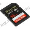 SanDisk Extreme Pro <SDSDXPB-016G-G46> SDHC Memory Card 16Gb  UHS-II U3