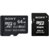 Флеш карта microSDXC 64Gb Class10 Sony SR64UYAT + adapter