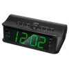 Радиобудильник Rolsen CR-182 черный LCD подсв:зеленая часы:цифровые AM/FM (1-RLDB-CR-182)