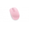 Мышь Microsoft Mobile Mouse 1850 розовый оптическая (1000dpi) беспроводная USB для ноутбука (2but) (U7Z-00024)
