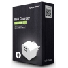Зарядное устройство Ippon 1A+2.4А + microUSB cable белый (TC323wm)