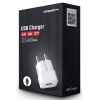 Зарядное устройство Ippon 2.4A + microUSB cable белый (TC312wm)