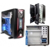 MIDITOWER THERMALTAKE <V7420AE> BLACK WINDOW XASERV WINGO ATX 420W (для P4)