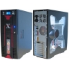 MIDITOWER THERMALTAKE <VM1360AE> BLACK WINDOW XASER III ROMEO VM1000A ATX 360W (для P4)