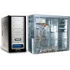 MIDITOWER DA08AL-LCD BLACK  ATX  300W (для P4)