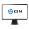 Монитор HP 23" EliteDisplay S231d черный IPS LED 16:9 Cam полуматовая HAS Pivot 250cd 178гр/178гр 1920x1080 D-Sub DisplayPort FHD USB 6.12кг (F3J72AA)