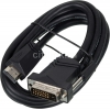 Кабель Hama H-122130 DVI-D(m)/HDMI (m) 1.5м. черный (00122130)