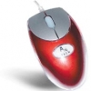 A4-Tech Mini Crystal Optical Mouse  <MOP-18-Red(1)> (RTL) 3but+Roll USB&PS/2 уменьшенная