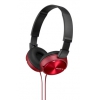 Наушники накладные Sony MDR-ZX310 1.2м красный проводные (оголовье) (MDRZX310R.AE)