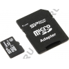 Silicon Power <SP032GBSTHDU3V10SP> microSDHC Memory Card 32Gb UHS-I U3  + microSD-->SD Adapter