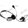 Наушники с микрофоном  CANYON <CNR-HS01N> (с регулятором  громкости,  шнур  2.5м)