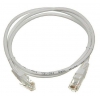 Кабель Патч-корд Lanmaster UTP LAN-45-45-2.0-GY вилка RJ-45-вилка RJ-45 кат.5е 2м серый ПВХ