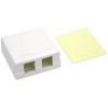 Коробка для внешней розетки 2XRJ-45 <1032E2>