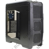 Miditower FOX <9901-4> Fan Blue  ATX без  БП  с  окном