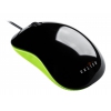 Мышь Oklick 165M черный/зеленый оптическая (1000dpi) USB (2but) (M-260) (мин.кол.5)
