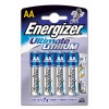 Батарейки Energizer Ultimate 639155 LR6/E91 (АА) FSB 4 шт.