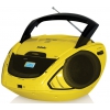 Аудиомагнитола BBK BX190U желтый/черный 2.4Вт/CD/CDRW/MP3/FM(an)/USB ((CDS) CD-МАГНИТОЛА BX190U Ч/Ж)