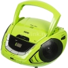 Аудиомагнитола BBK BX190U зеленый/черный 2.4Вт/CD/CDRW/MP3/FM(an)/USB ((CDS) CD-МАГНИТОЛА BX190U Ч/З)