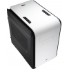Корпус Aerocool DS Cube Window Black/White (чёрно-белый, с окном) , mATX, без БП, сталь 0.8мм, USB 3.0, вент-ры: 1х 20см и 1х12см. (4713105952377)