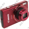 Canon IXUS 155 <Red> (20Mpx, 24-240mm, 10x, F3.0-6.9, JPG, SDHC/SDXC, 2.7",  USB2.0,  AV,  Li-Ion)
