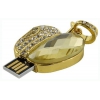 Внешний накопитель 16GB USB Drive <USB 2.0> ICONIK Яблоко Swarovski (MTFC-APPLE-16GB)