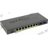 NETGEAR <GS110TP-100EUS> ProSafe Plus Switch Gigabit (8UTP  10/100/1000Mbps PoE)