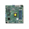 Серверная материнская плата C224 LGA1150 MATX BLK MBD-X10SLM-F-B Supermicro