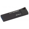 Флеш Диск Kingston 64Gb DataTraveler Mini DTM30/64GB-YAN USB3.0 серый