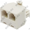 Greenconnection <GA-RJ11-T-2>  Разветвитель RJ-11(6P4C) -->2xRJ-11(6P4C)